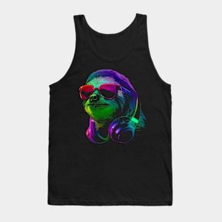 Sloth DJ Tank Top